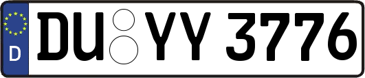 DU-YY3776