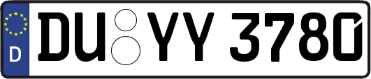 DU-YY3780