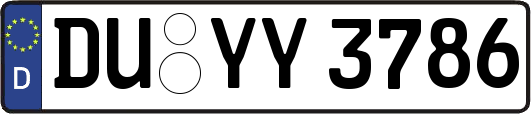 DU-YY3786