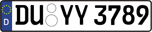 DU-YY3789