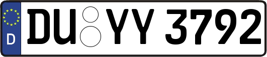 DU-YY3792