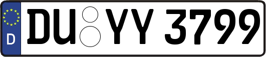DU-YY3799