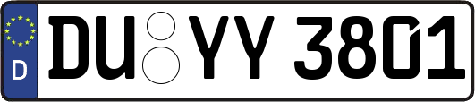 DU-YY3801