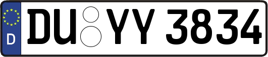 DU-YY3834