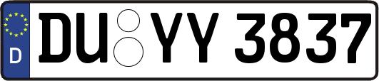 DU-YY3837