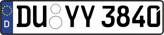 DU-YY3840