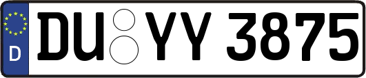 DU-YY3875