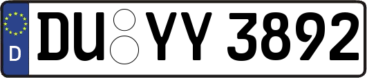 DU-YY3892