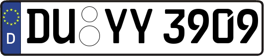 DU-YY3909