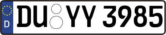 DU-YY3985