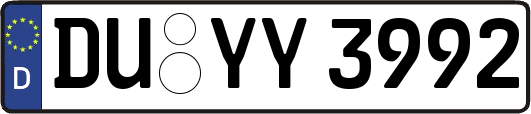 DU-YY3992
