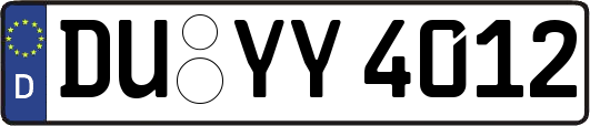 DU-YY4012