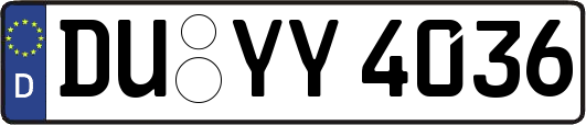 DU-YY4036