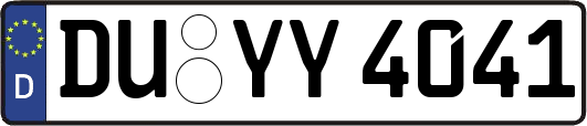 DU-YY4041