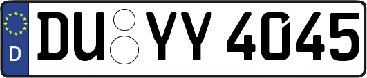 DU-YY4045