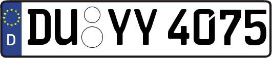 DU-YY4075