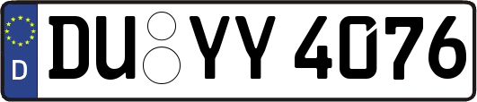 DU-YY4076
