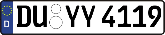 DU-YY4119