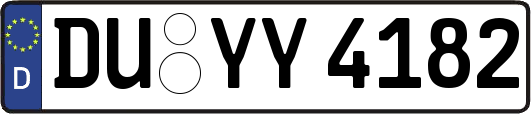 DU-YY4182