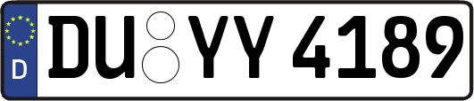 DU-YY4189