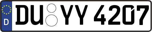 DU-YY4207