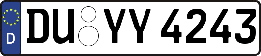 DU-YY4243
