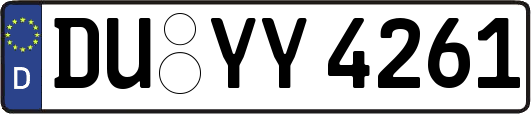 DU-YY4261
