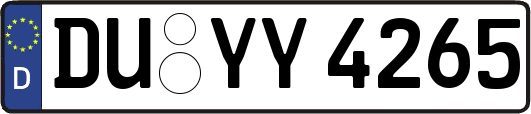 DU-YY4265