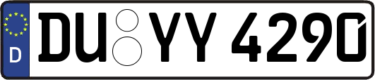 DU-YY4290