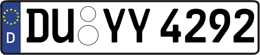 DU-YY4292