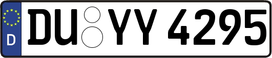 DU-YY4295