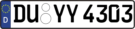 DU-YY4303