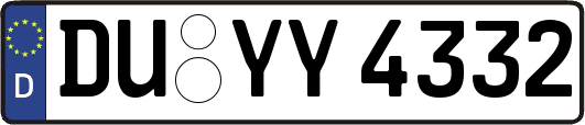 DU-YY4332