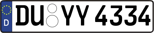 DU-YY4334