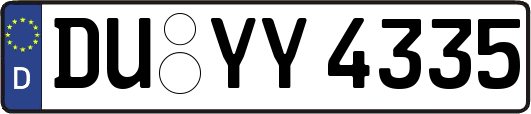 DU-YY4335