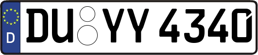 DU-YY4340