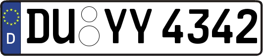 DU-YY4342