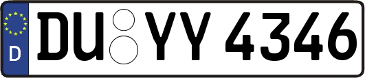 DU-YY4346