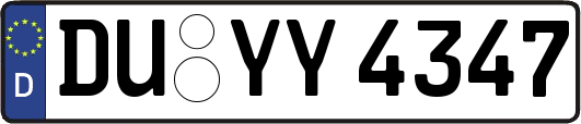 DU-YY4347