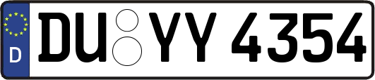 DU-YY4354