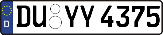 DU-YY4375