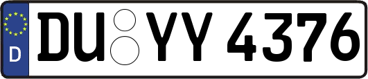 DU-YY4376