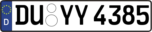 DU-YY4385