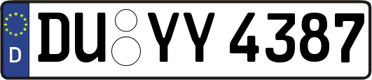 DU-YY4387