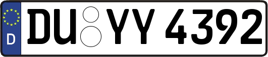 DU-YY4392