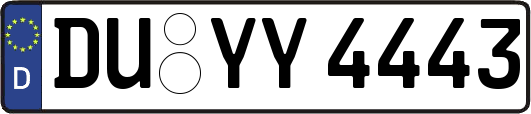 DU-YY4443