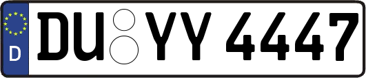 DU-YY4447