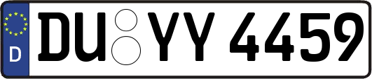 DU-YY4459