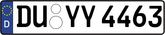 DU-YY4463