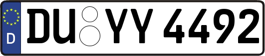 DU-YY4492